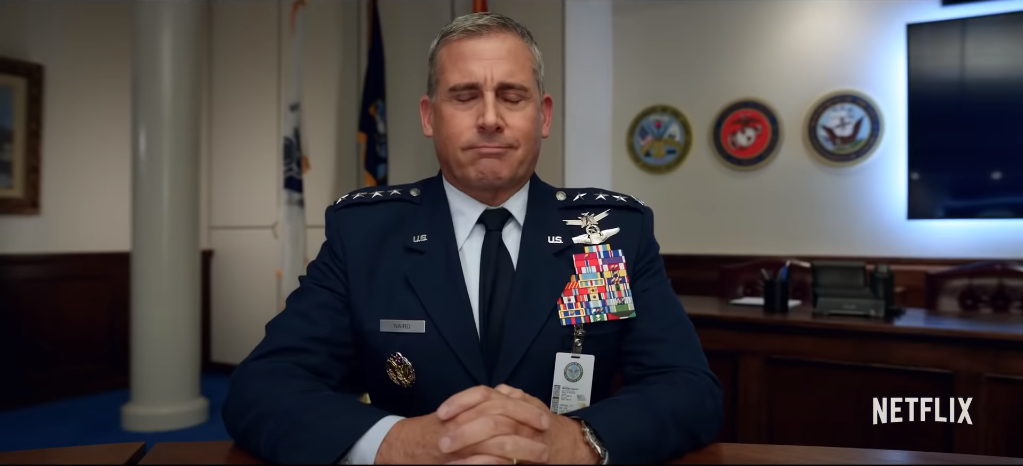 Space Force is an American comedy, Drama is created by Steve Carell. Space Force Season 2 will be released on 18 February 2022. It has 6 episodes. Carter Burwel is the main music director.
